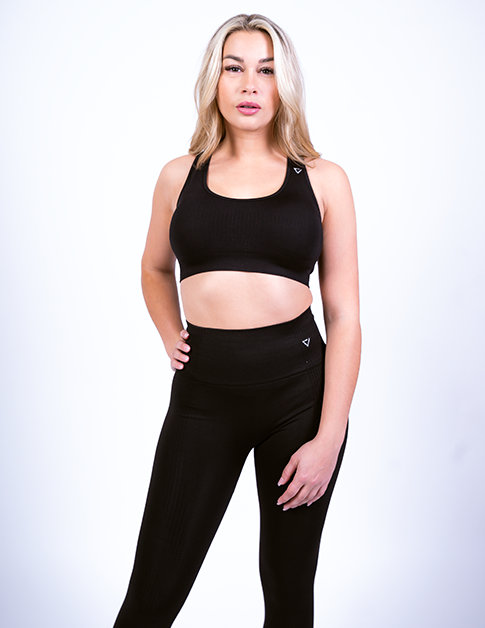 STACY - Active Black Leggings