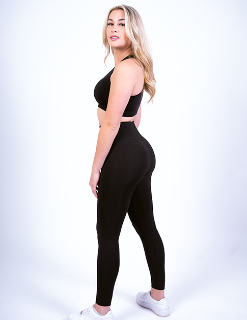 STACY - Active Black Leggings