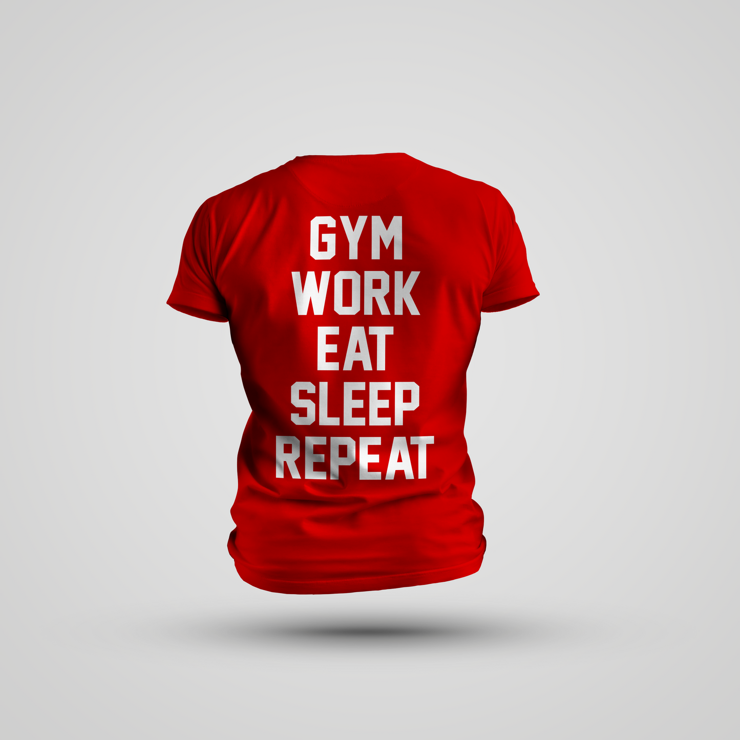 GYM WORK EAT SLEEP REPEAT - T-Shirt Dri-FIT Tech