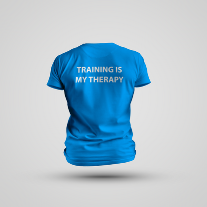 TRAINING IS MY THERAPY - T-Shirt Dri-FIT Tech