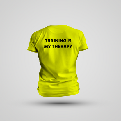 TRAINING IS MY THERAPY - T-Shirt Dri-FIT Tech