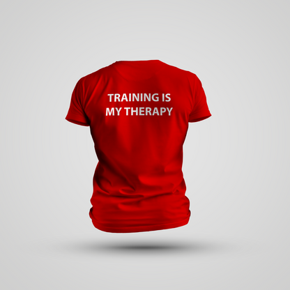 TRAINING IS MY THERAPY - T-Shirt Dri-FIT Tech