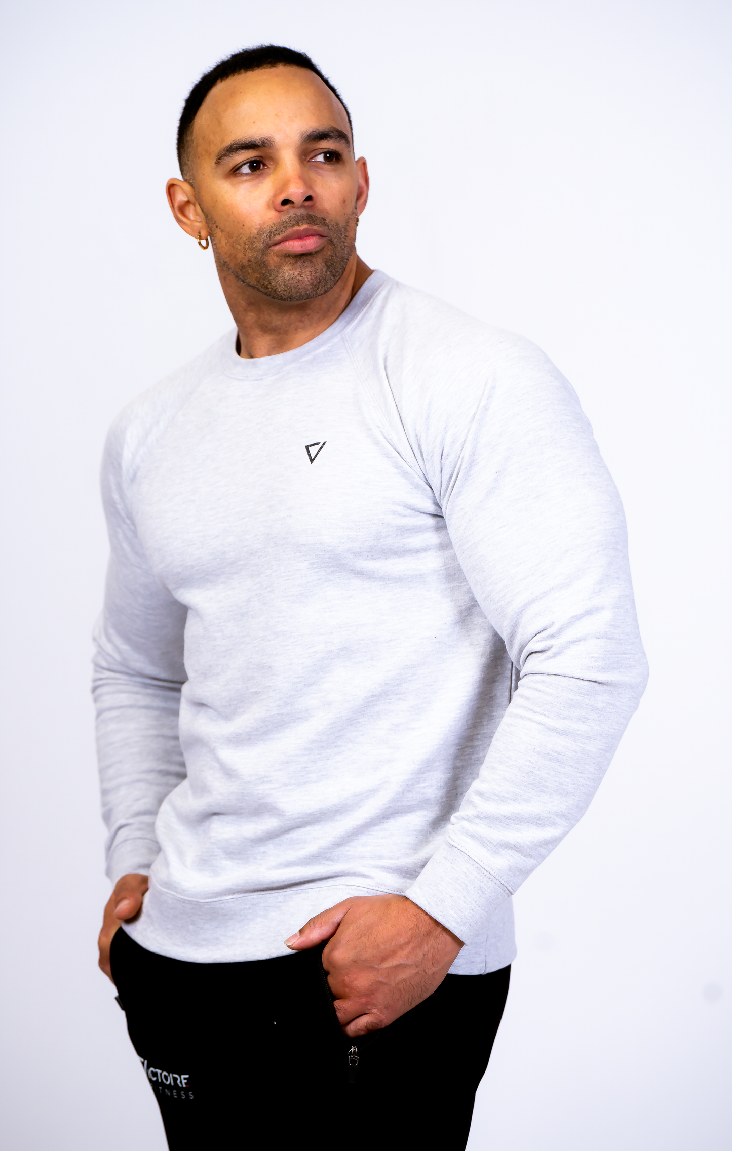 ALEX - Crew Neck Homme Gris