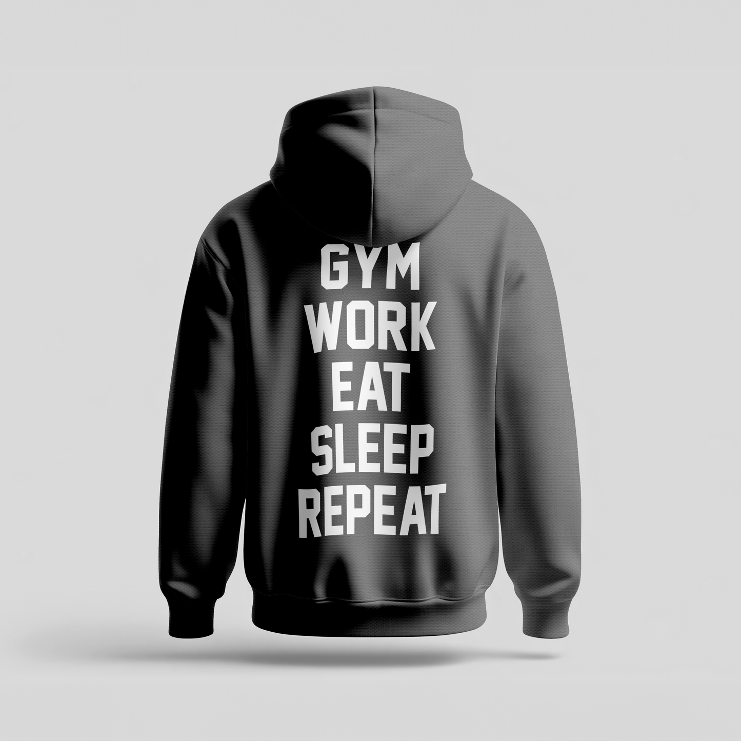 GYM WORK EAT SLEEP REPEAT - Hoodie Premium