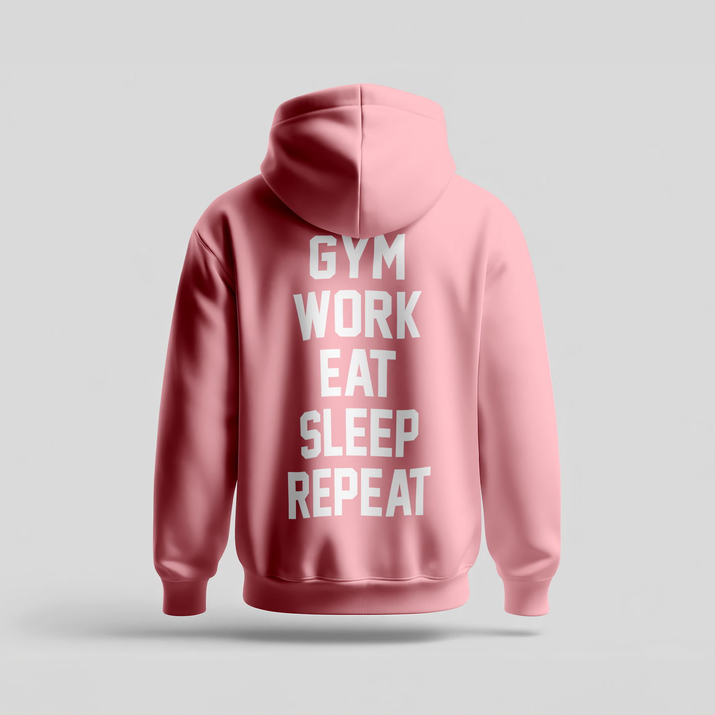 GYM WORK EAT SLEEP REPEAT - Hoodie Premium