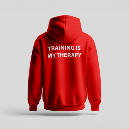 TRAINING IS MY THERAPY - Hoodie Premium