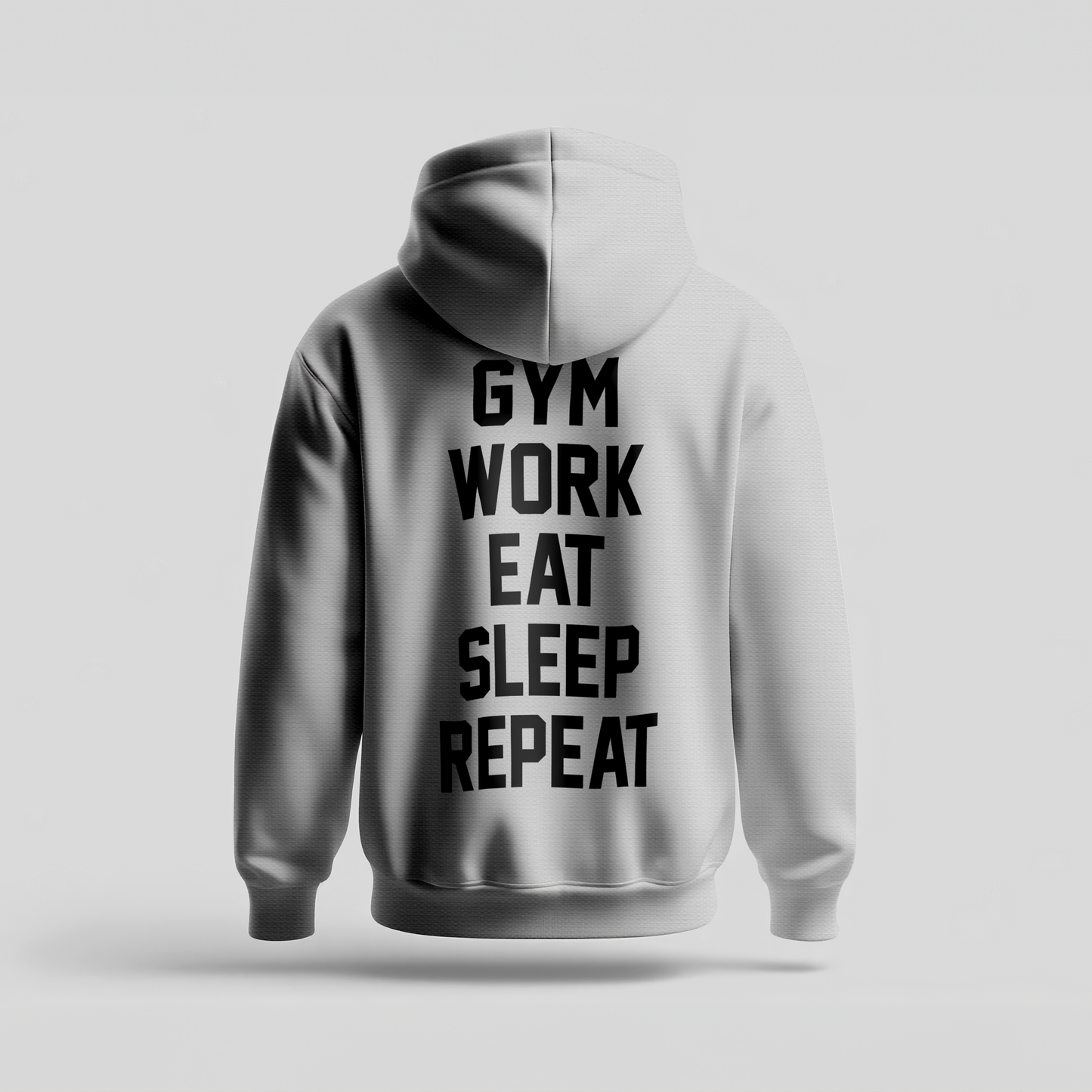 GYM WORK EAT SLEEP REPEAT - Hoodie Premium